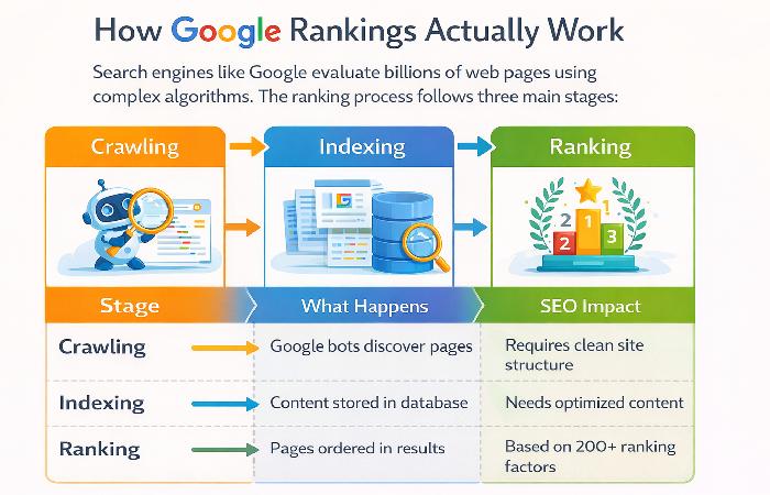 how google rankings actually work