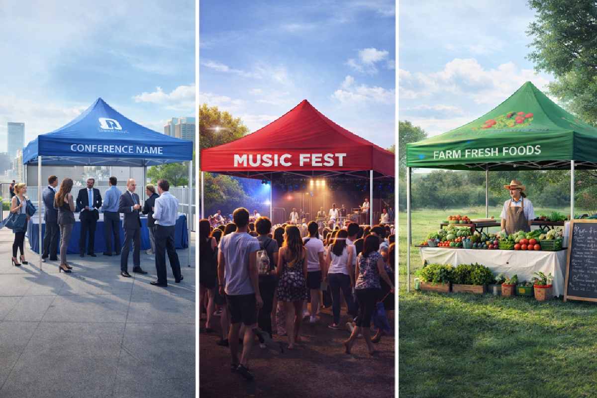 Event-Specific Custom Tents & Canopies Guide