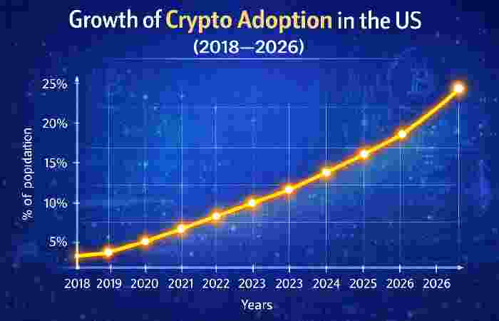 growth of crypto