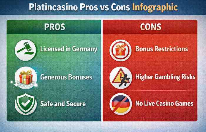 platincasino pros vs cons