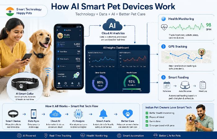 how ai smart pet devices work