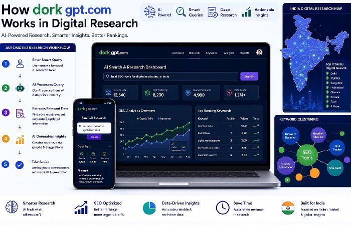 how dork gpt.com works for seo and research in India
