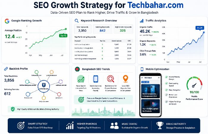 techbahar seo growth strategy bangladesh