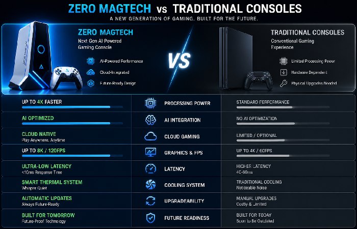 zero magtech vs traditional consoles